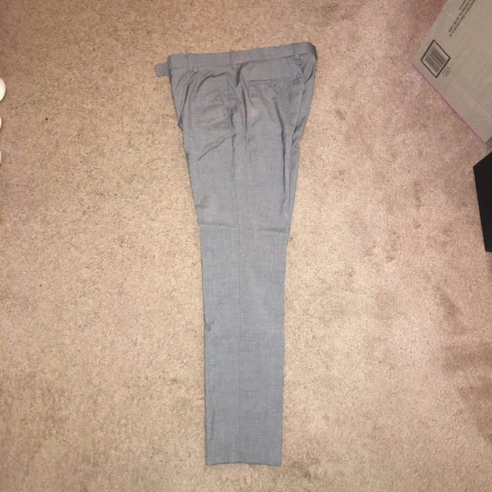 Gray dress pants